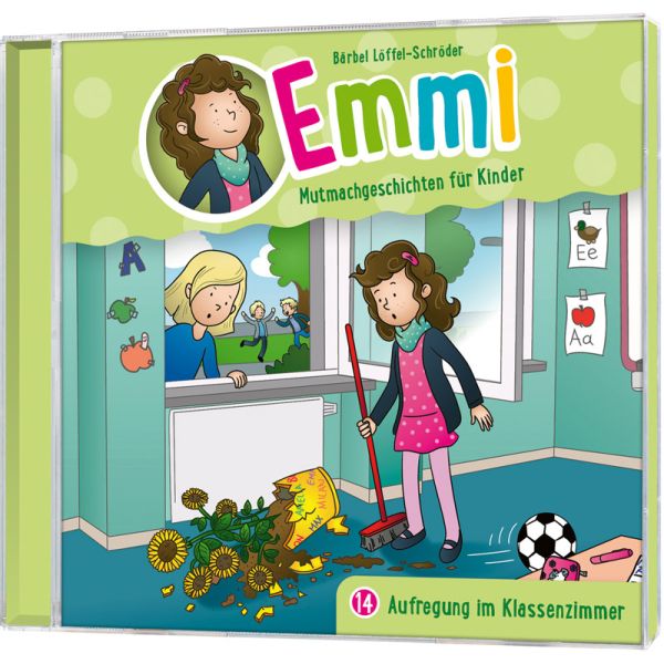 Emmi 14 - Aufregung im Klassenzimmer Hörspiel-CD - Mutmachgeschichten für Kinder