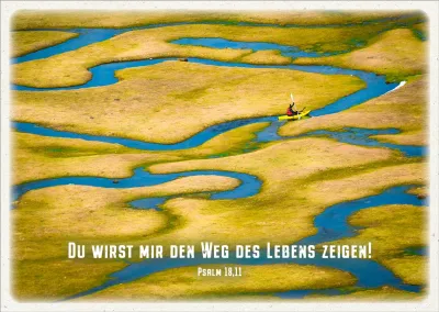 Postkarten Weg des Lebens