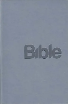 Tschechisch, Bibel, gebunden grau