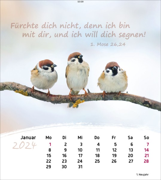 Deutsch, Leben für dich - Postkartenkalender