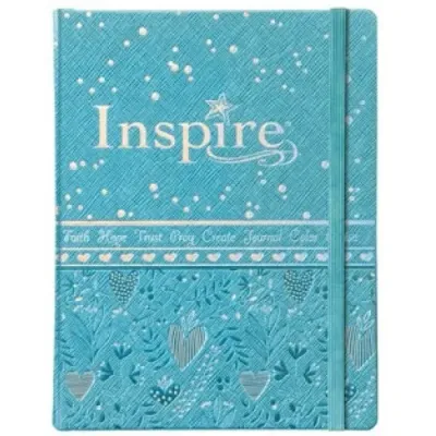 Englisch, Logbuchbibel Inspire for Girls New Living Translation, Kunstleder, illustrierter...