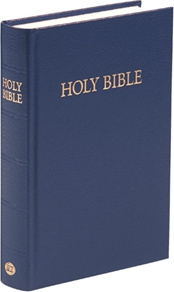 Englisch, Bibel King James Version, gebunden, blau (Royal Ruby Text)