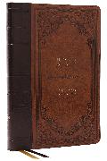 Englisch, Bibel King James Version, Grossdruck, Kunstleder, braun