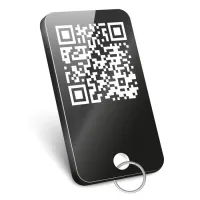 Schlüsselanhänger Qr-code Digital Bible App - QR-code führt zu vielen Bibeln ua in 80 Sprachen