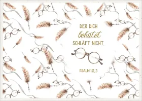 Postkarten Der Dich behütet schläft nicht