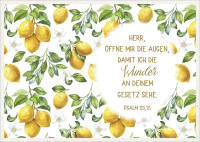 Postkarte Herr, öffne mir die Augen - Psalm 119,18