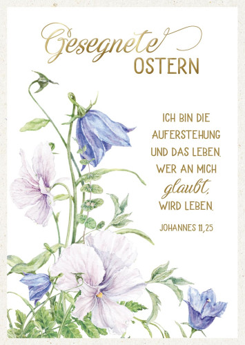 Postkarte Gesegnete - Ostern