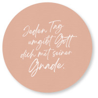 Wandschmuckbild Gnade - Ø 25 cm