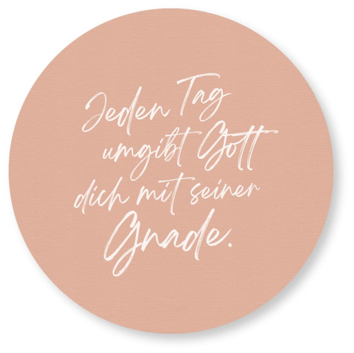 Wandschmuckbild Gnade - Ø 25 cm