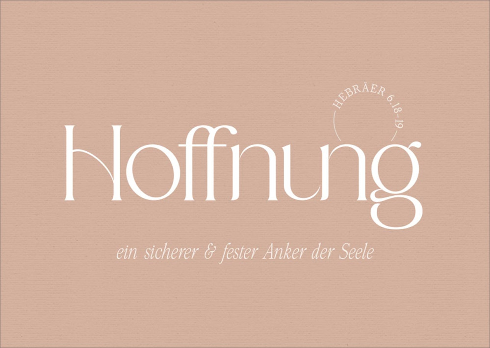 Postkarten alive Hoffnung