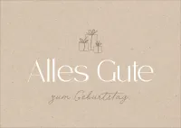 Postkarten alive Alles Gute zum Geburtstag