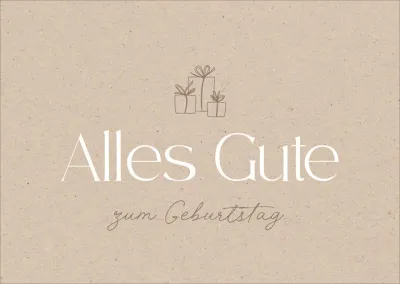 Postkarten alive Alles Gute zum Geburtstag