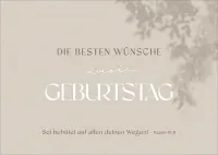 Postkarten alive Die besten Wünsche zum Geburtstag - Psalm 91.11