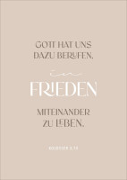 Postkarten alive Frieden