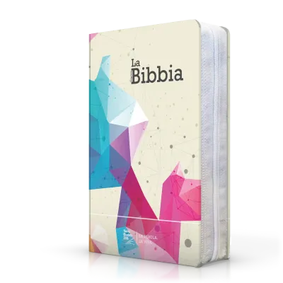 Italien, NR2006 Bible compacte - Modèle rigide, toilé, zipper