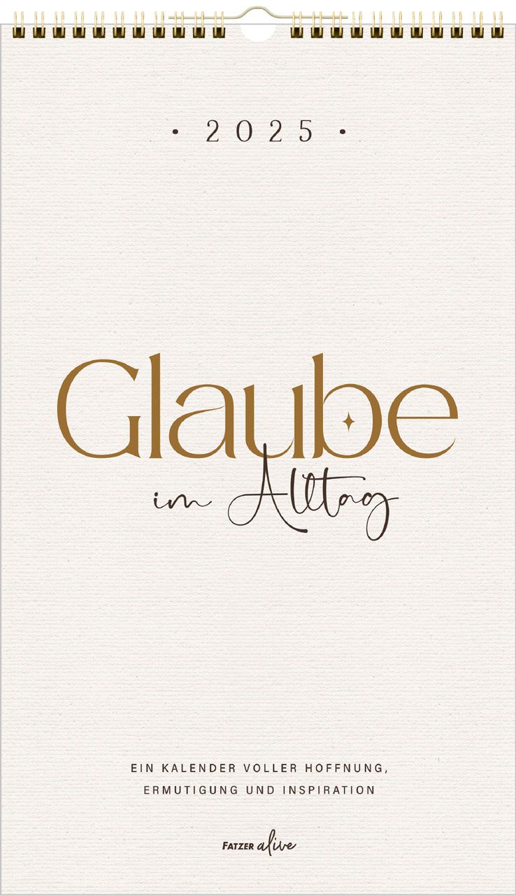 Glaube im Alltag - Posterkalender