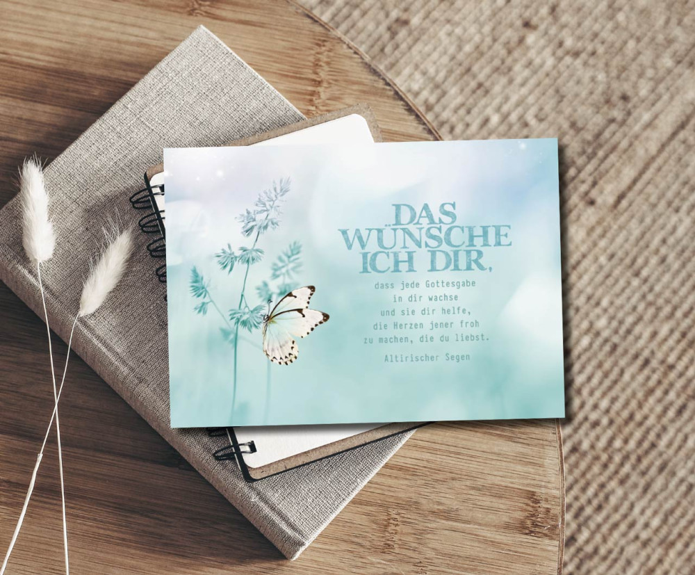 Postkarten Das wünsche ich dir