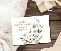 Postkarten Blumenkranz