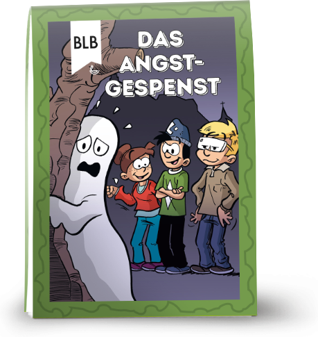 Das Angstgespenst - Verteilflyer zu Halloween.