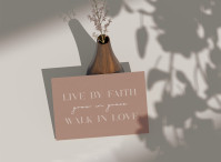 Postkarten Walk in Love