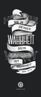 Lesezeichen Wahrheit - Heilige sie in deiner Wahrheit …