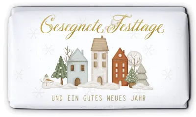 Schokolade Gesegnete Festtage