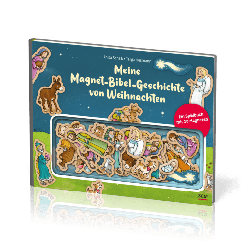 Meine Magnet-Bibel-Geschichte von Weihnachten - Ein Spielbuch mit 20 Magneten