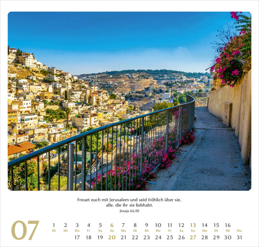 Geliebtes Israel - Wandkalender