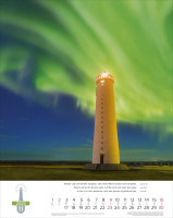 Leuchttürme, Phares, Lighthouses Dreisprachig Deutsch, Französisch, Englisch - Super-Wandkalender