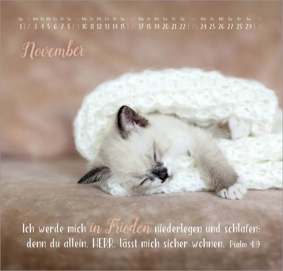 Segenswünsche - Wandkalender