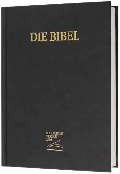 Bibel Schlachter 2000 - Grossdruckausgabe Fadenheftung