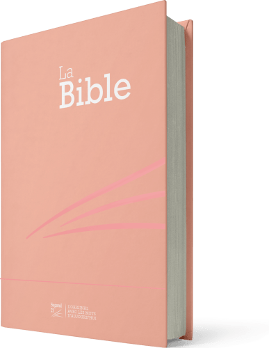 Segond 21 Bibel französisch kompakt - Hardcover Skivertex rosa Marshmallow