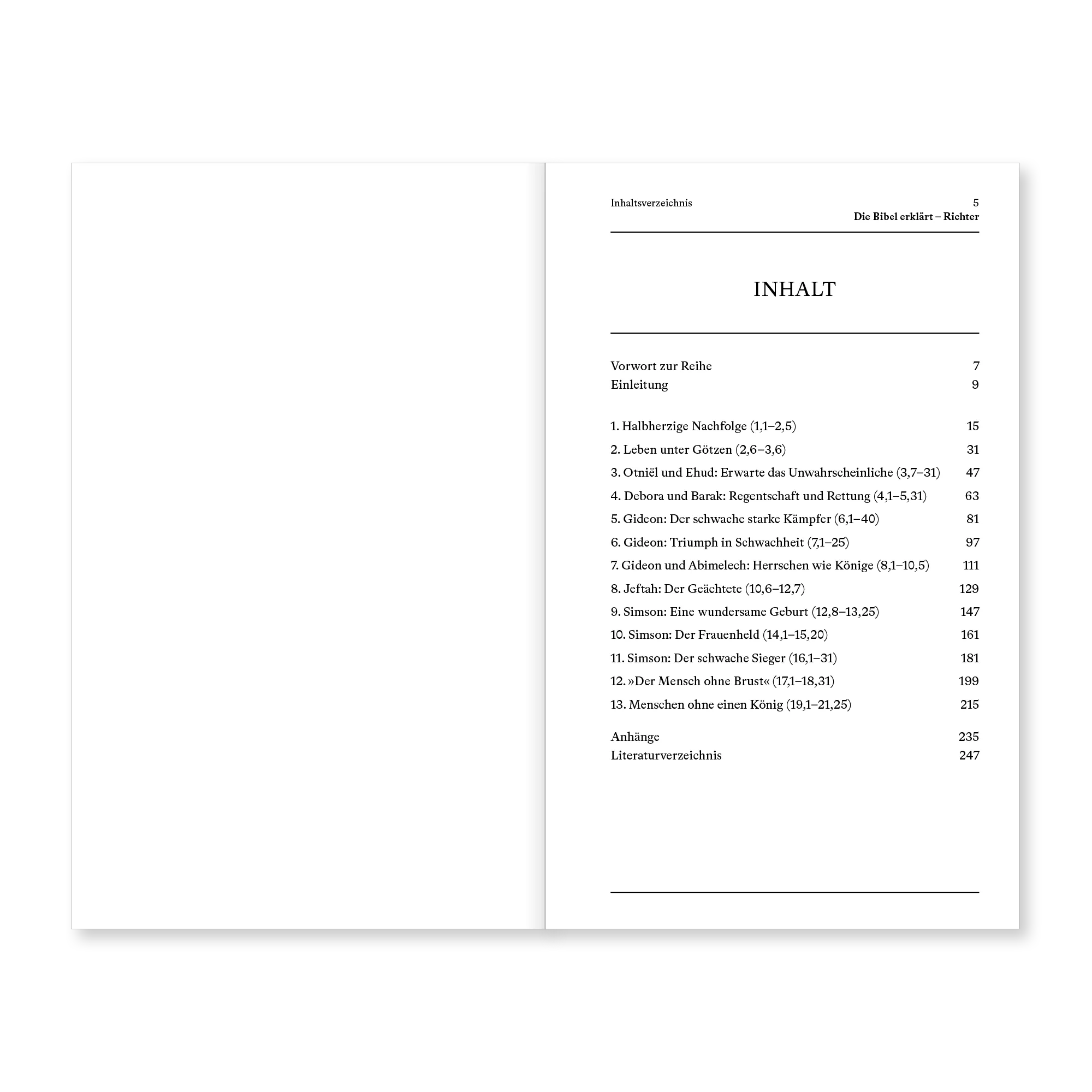 Richter (Kommentar) - Fragwürdige Helden und der wahre Held - Reihe Die Bibel erklärt