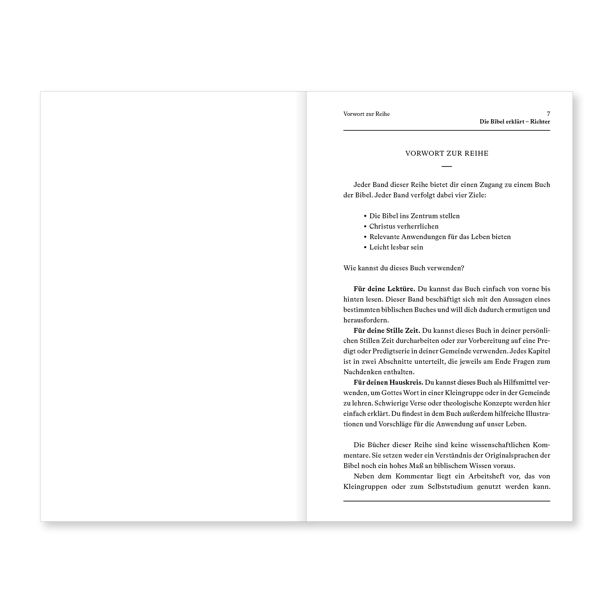 Richter (Kommentar) - Fragwürdige Helden und der wahre Held - Reihe Die Bibel erklärt