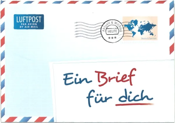 Deutsch, Ein Brief für dich