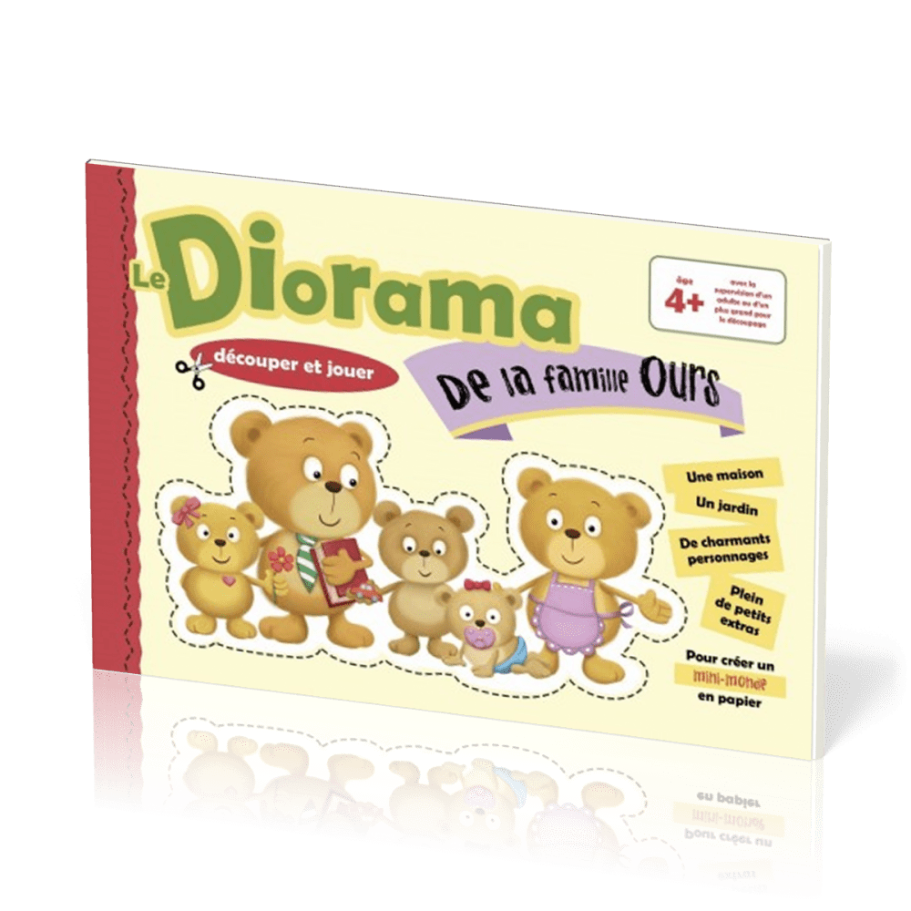 Diorama de la famille ours (Le) - Paper toys