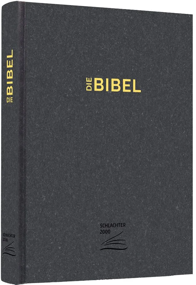 Schlachter 2000, Schreibrandausgabe, Fadenheftung, ohne Parallelstellen