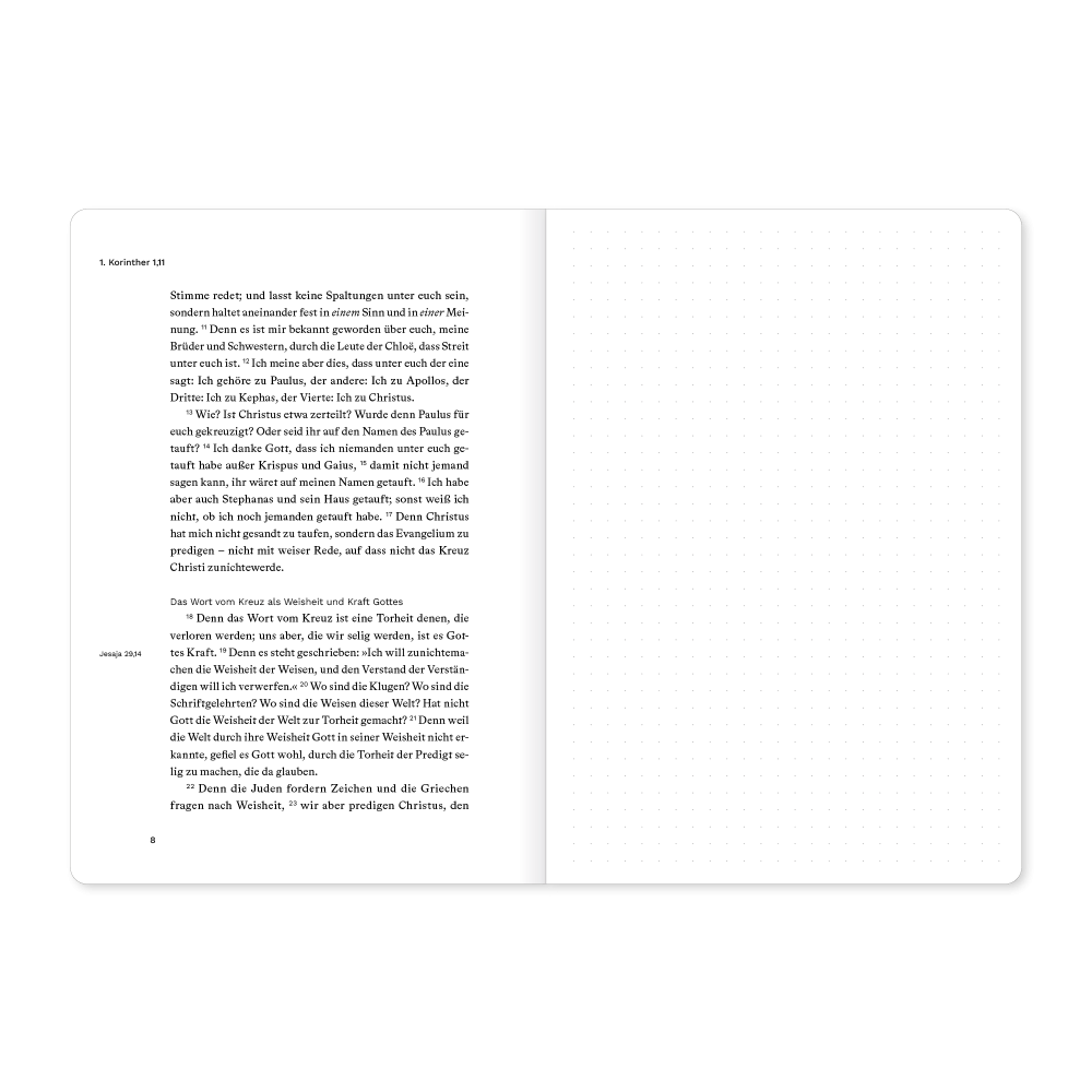 1. Korinther - Bibeljournal