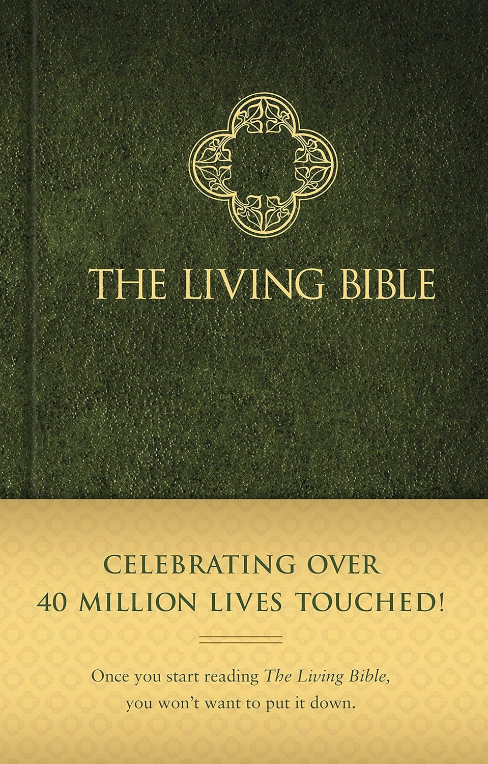 Englisch, Bibel The Living Bible, kartonniert, grün