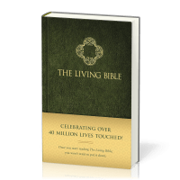 Englisch, Bibel The Living Bible, kartonniert, grün