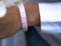 THE FOUR - Armband Lila 180 mm