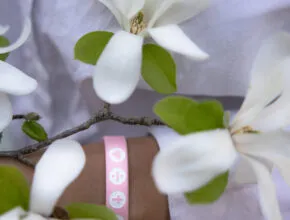 THE FOUR - Armband Rosa 180 mm