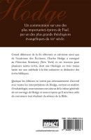 Romains - Volume 2 (ch.6-16) Hodge, nouvelle édition