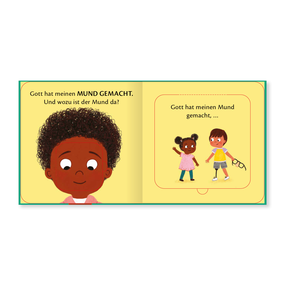 Wozu ist mein Mund da? - Pappbilderbuch mit vielen Klappen für Kinder ab 1 Jahr (Kinderherz...