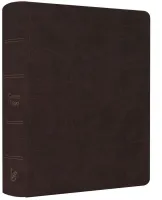 NeÜ bibel.heute Liebezurbibel - Flexibler Kunstledereinband - braun/dunkel mit Schreibrand