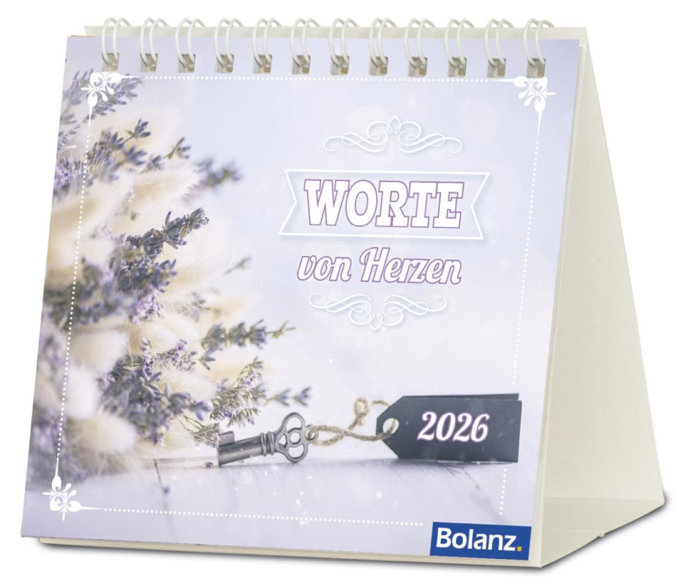 Kalender Worte von Herzen - Minikalender