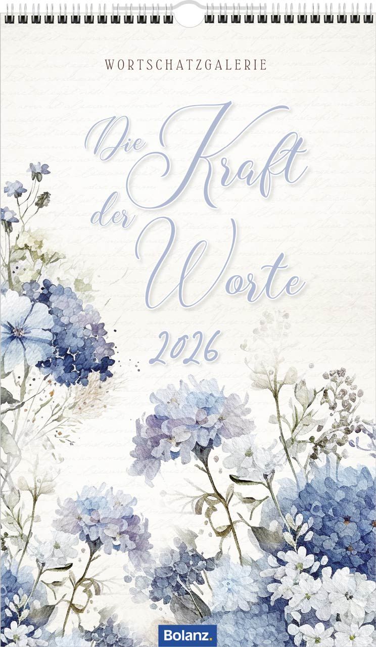 Die Kraft der Worte - Posterkalender