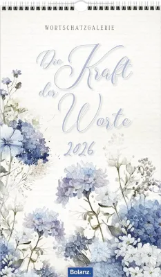 Die Kraft der Worte - Posterkalender