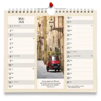 Partage - calendrier de table