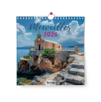 Merveilles (sans textes) - Calendrier mural